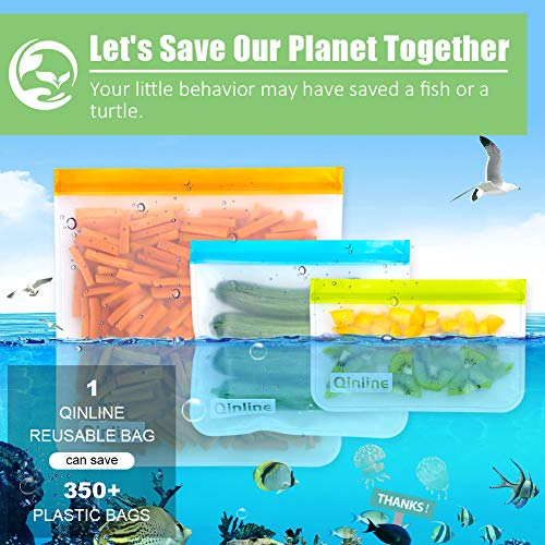 Qinline KD-SMZD-ZH039-01 Reusable Food Storage Bags thumb #6