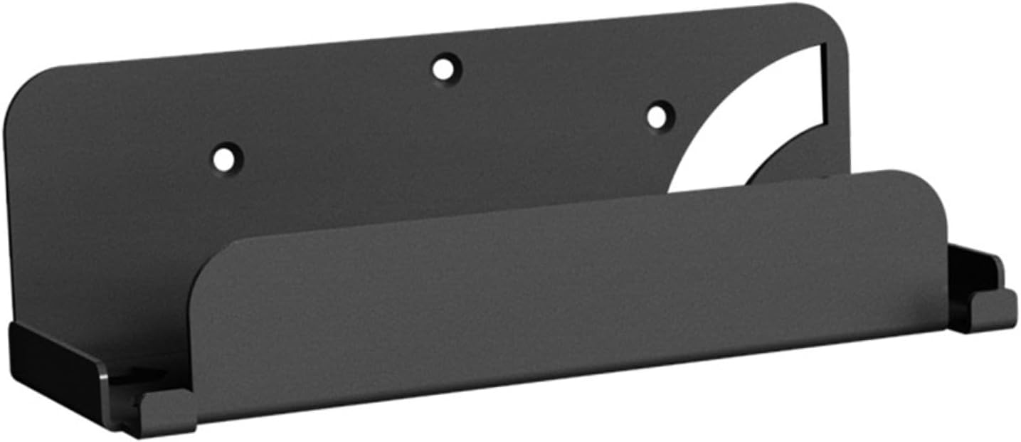 Game Console Wall Mount Shelf for Bracket Cooling Space-Saving Design for Organizing Gaming Accessories Easy Installation Finish