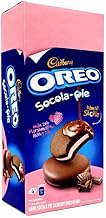 Cadbury Oreo Socola Pie – Strawberry Marshmallow Filled Chocolate Pie 210g By COUGAR | Soft Cake with Creamy Filling & Rich Chocolate Coating | Korean-Style Choco Pie Snack | 6 Pieces Box | Perfect for Kids & Snack Lovers - (Imported)