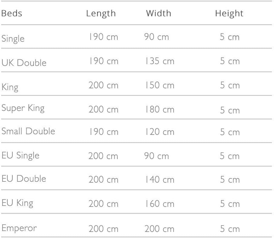 Panda Mattress Topper (EU King)