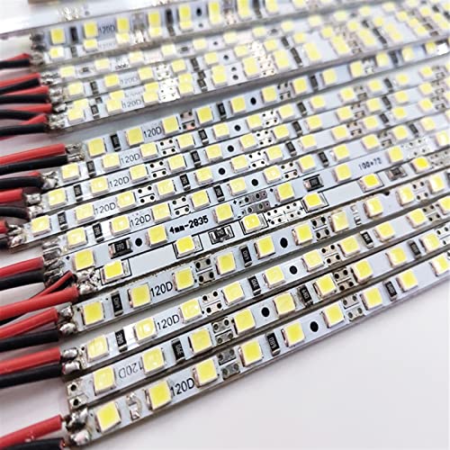 Tira rígida LED 50cm 60 LEDs blanco cálido 12V miniatura 5