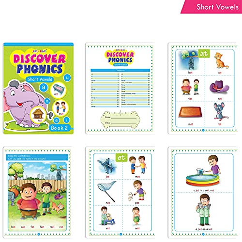 Image of Jolly Kids Discover Phonics Book Set (Set of 5)