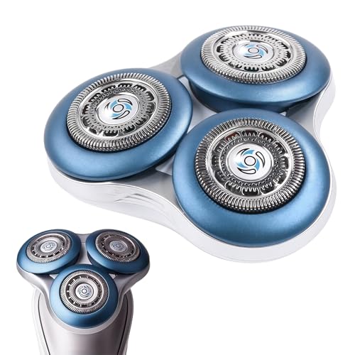 Ersatz-Rasierkopf für Philips Series 7000, Modell SH70, Metallrad-Clip, Upgraded Doppelte Präzisionsklingen, Langlebige Haltbarkeit