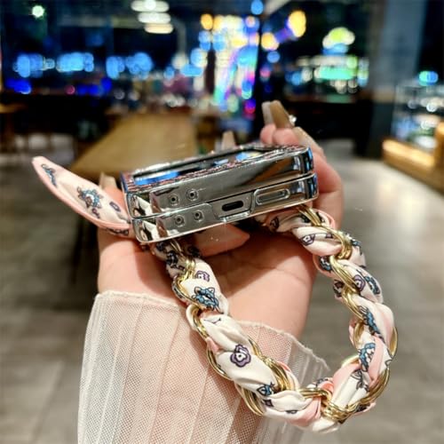 Protection Galaxy Z Flip6 anti-chute avec chaîne pour ne plus le perdre