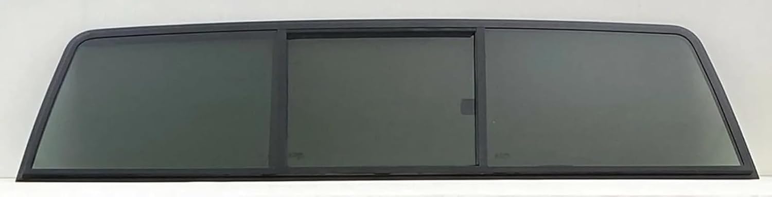 Manual Back Slider Rear Sliding Window Glass Replacement For Chevrolet / GMC C-Series K-Series 1979-1986 and R10 R20 R30 V10 V20 R2500 R3500 V2500 V3500 1987-1991 Pickups ( Not Including Gasket )