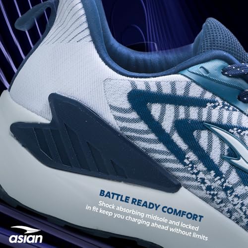 Image of ASIAN EVEREST-08 Men's Trekking Shoes | Lightweight Hiking Shoes with Superior Grip, Memory Foam Cushion | Arch Support, Durable Design Shoes for Boys