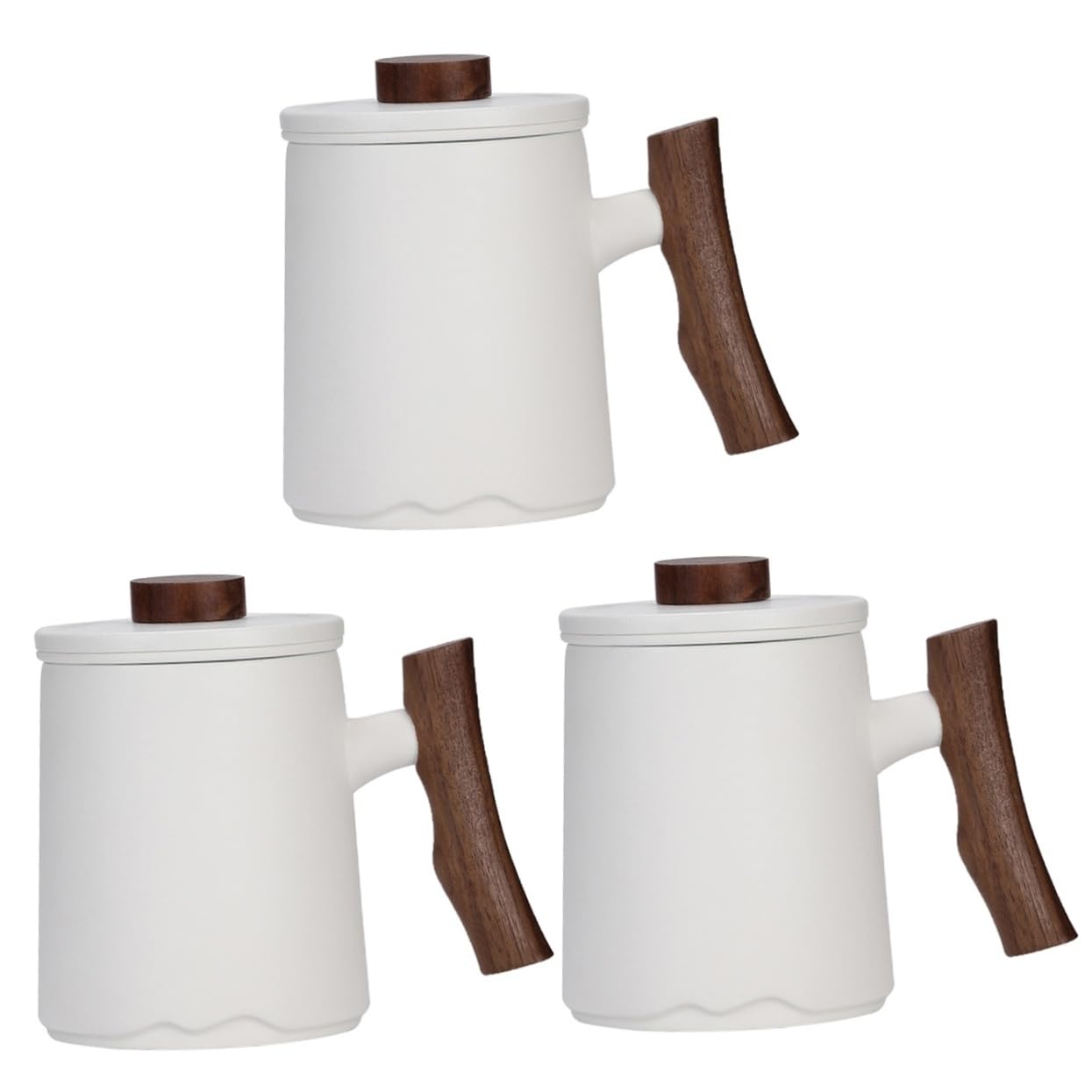 Alipis 3pièces Tasse à Thé Céramique Avec Filtre Et Couvercle Mug Design Élégant Pour Infusion De Thé Pour Maison Bureau Et