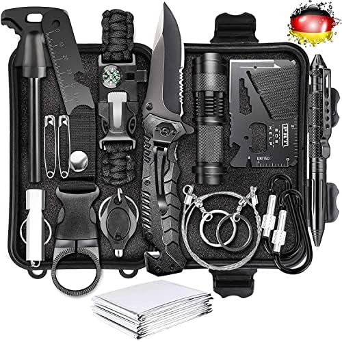 Kit de Supervivencia LC-dolida 15 en 1, Kit de Supervivencia de E...