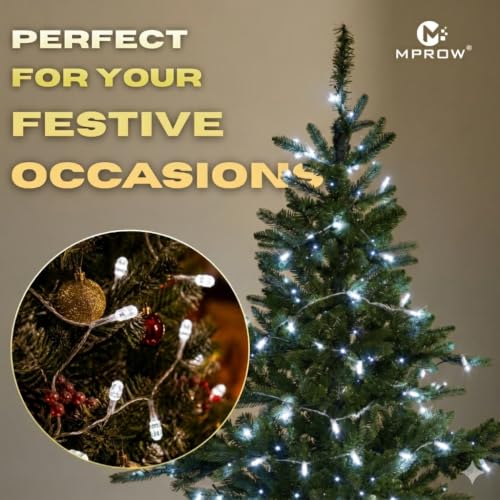 Image of MPROW 10M /40LED Diamond Shape String Lights, White