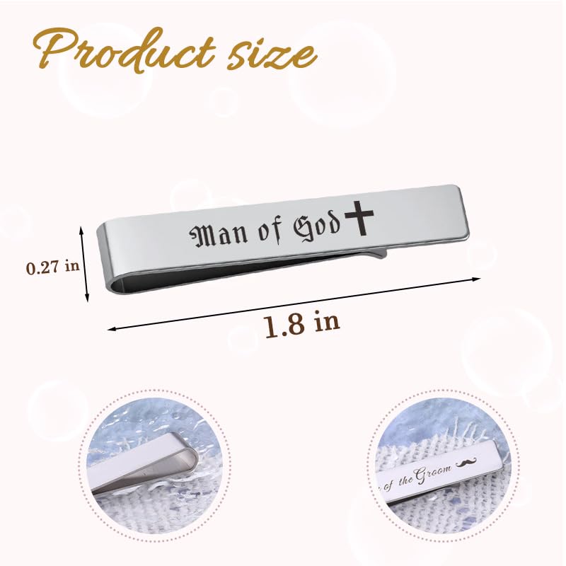 Novelty Mens Tie Clip for Wedding Graduation Gift for Him Son Grandson Birthday Christmas Gift Tie Clips for Dentist Pilot2