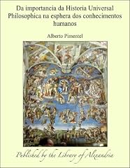 Capa de Da importancia da Historia Universal Philosophica na esphera dos conhecimentos humanos