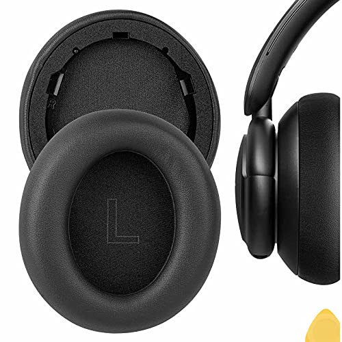Geekria QuickFit - Almohadillas de repuesto de piel proteica para auriculares Anker Soundcore Life...