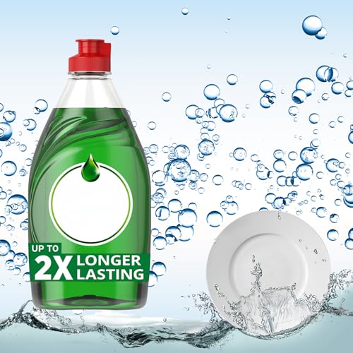 Original Washing Up Liquid 6x 320ml, 6x Sponge Scourers & 10 Essentials All Purpose Cleaning Cloths – Long-Lasting Grease Removal – Powerful Dishwashing Liquid & Kitchen Cleaning Essentials Bundle - Image 6