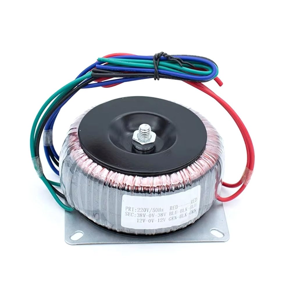 Transformateur d'amplificateur de puissance circulaire 300W cuivre 220V pour audio de scène