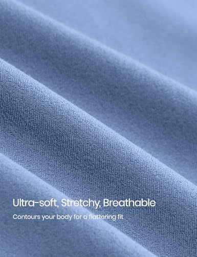 Image of CRZ YOGA Softembrace Scoop Neck Tank Top | Workout, Ultra Soft, Tight Fit, Waist Length, Double Lined, Sleeveless Shirts for Women