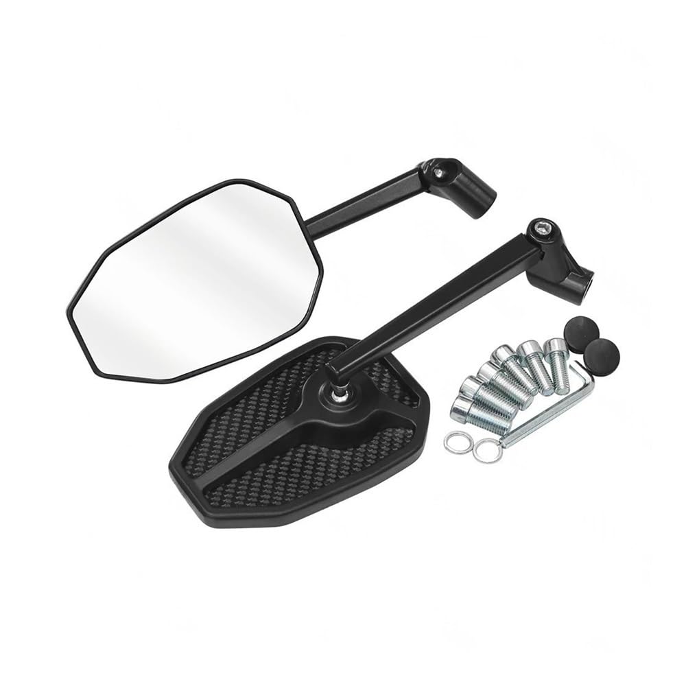 Espejo retrovisor moto homologado estilo custom para motos naked y deportivas de 10mm 7