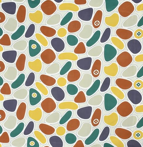 Image of KAWI Elastic Fitted Bedsheets (60 inchx78 inch) Queen Size Glace Cotton for Double Bed with All Around Elastic, 2 Large Pillow Cover, 200TC - Candy Print Multi Color
