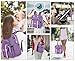Jiefeike Diaper Bag Backpack,Purple baby bag for Mom Dad Girls Boys,15.6inch baby girl diaper bag with Insulated Pockets,RFID Anti-Theft Water-Resistant Pocket