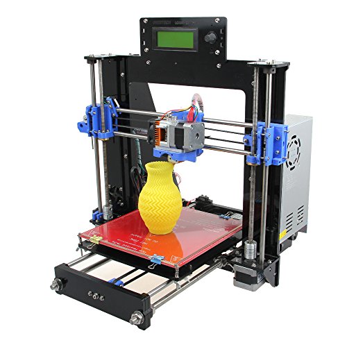 Geeetech Unassembled Full Black Color ,Acrylic Quality, High Precision, Prusa Mendel I3 3D Desktop Printer #TOP4