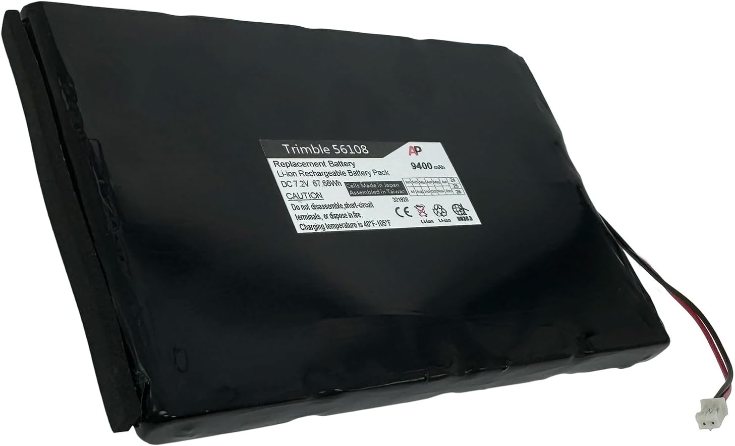 Artisan Power Replacement Battery for Trimble GPS Net (R5, R9) 67668-20 | Li-ion Rechargeable Battery Pack | Made in Japan Cells | Replace Trimble Battery 56108 and EPG-0908