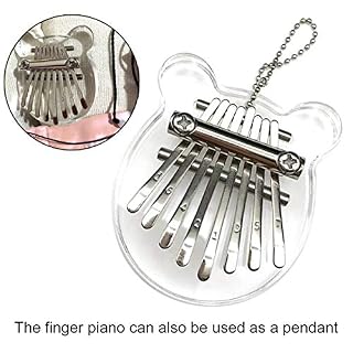 Mini kalimba portable à 8 touches pour enfants, adultes, débutants et amateurs de musique - Les Beatles, Paul McCartney, John Lennon, RIngo Starr, George Harrison Mini kalimba portable à 8 touches pour enfants, adultes, débutants et amateurs de musique – Image 3
