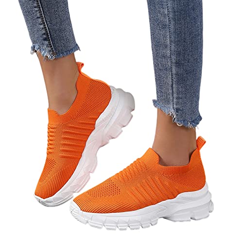 damenschuhe Turnschuhe Plateau mit Dicken Sohle Laufen Schuhe Frauen...