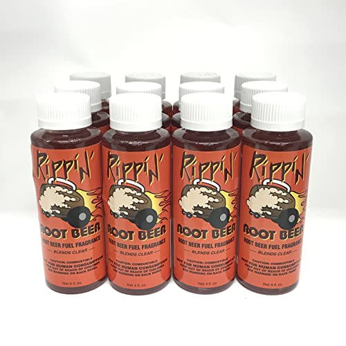 Power Plus Lubricants (12) Rootbeer Fuel Fragrance for Car, Motorcycle, ATV