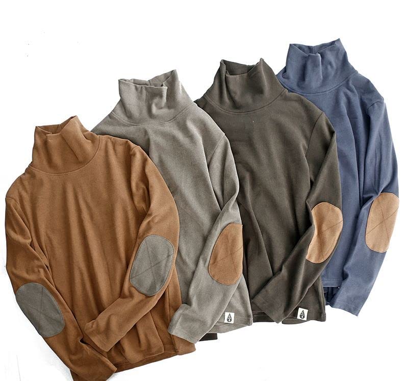 Maglione Uomino Miglio A Tulvet Turtleneck Fashifica Lavotto-Blue,XXL