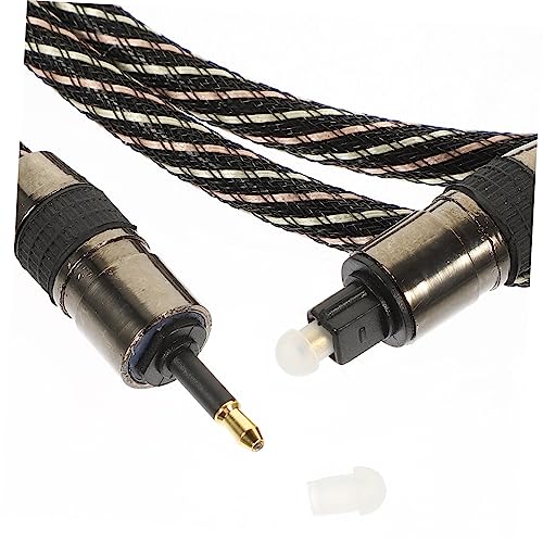 Cable de audio óptico Toslink macho a macho para conectar barras de sonido y televisores 5