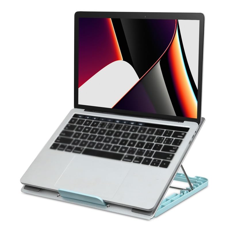 Base metálica para disipador de laptop ajustable miniatura 4