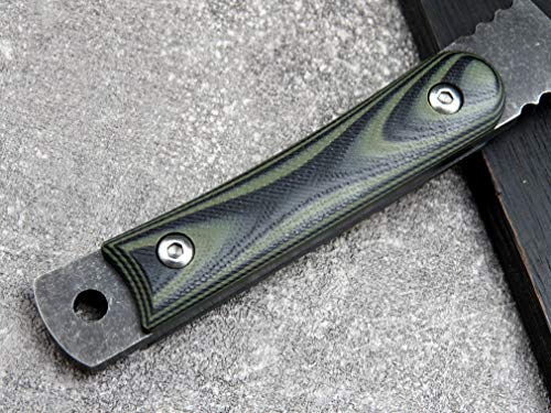 Ccanku C1390 Fixed Blade Knifes 7.3-Inch Outdoor Survival Tools D2 Blade Steel & G10 Handle With Kydex Sheaths Clip For Outdoor Activities, Camping, Bushcraft And Hunting(Black) #TOP4