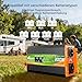 Wechselrichter 2000W Spannungswandler 12V 230V Reiner Sinus Inverter Konverter mit LCD-Display, USB-C-Anschluss und Kupferdraht 2 EU Steckdose für Solar,Fahrzeuge,Wohnmobil(S... 4000 Watt)