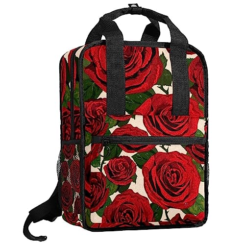 Sac à dos pour garçons réglable anti-affaires froissées - Cartable pour filles motif roses