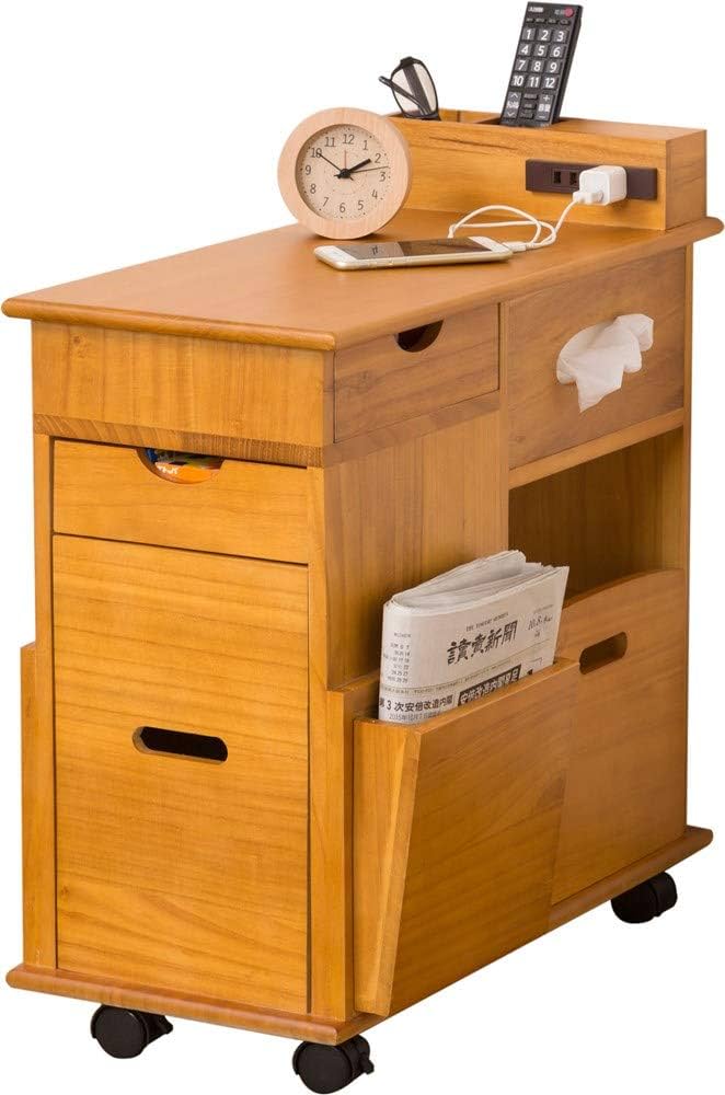 vintage キャスター マガジンラック 収納ワゴン サイドテーブル モダン 楽天市場】多機能 サイドテーブル ナイトテーブル スマホ