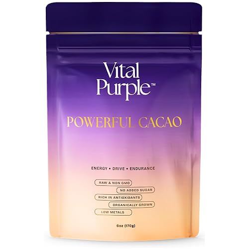 Vital Purple High Flavanol Cocoa Powder - 750mg Flavanols Per