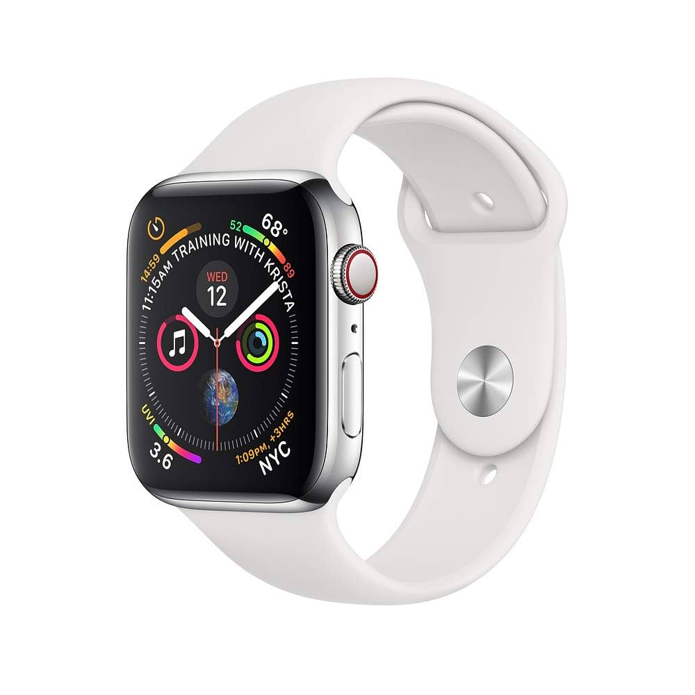 Apple Watch Série 4 (GPS + Celular, 44 mm) – Caixa de aço