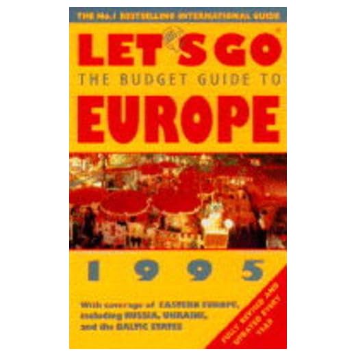Let's Go Europe Travel Guide 1995
