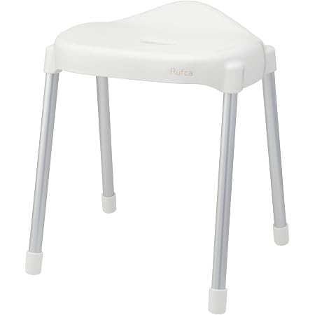 Amazon Co Jp レック Rufca 風呂いす ワイド座面 高さ40cm ホワイト 風呂椅子 バスチェア Bb 387 ホーム キッチン