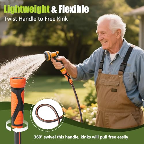 50FT Heavy Duty 5/8 Inch Garden Hose  - image 2