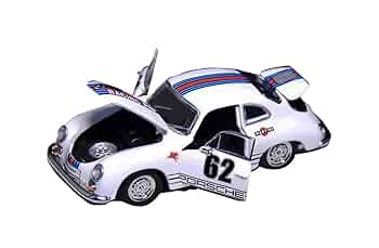Amazon | PGM 1/64 ポルシェ 356 White 完成品 PGM-640502