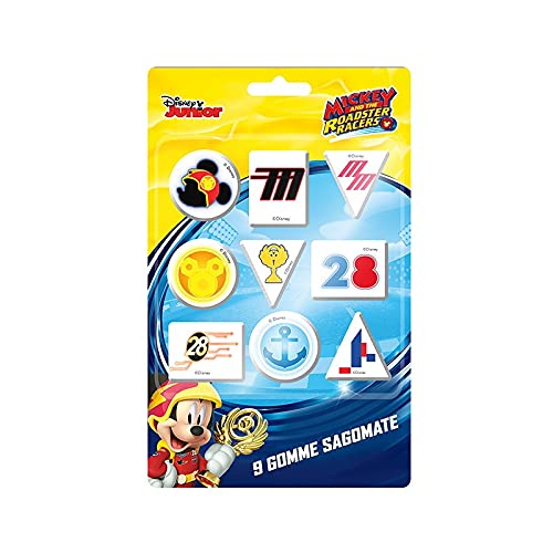  Di&Gi Blister 9 Gomme Sagomate Topolino
