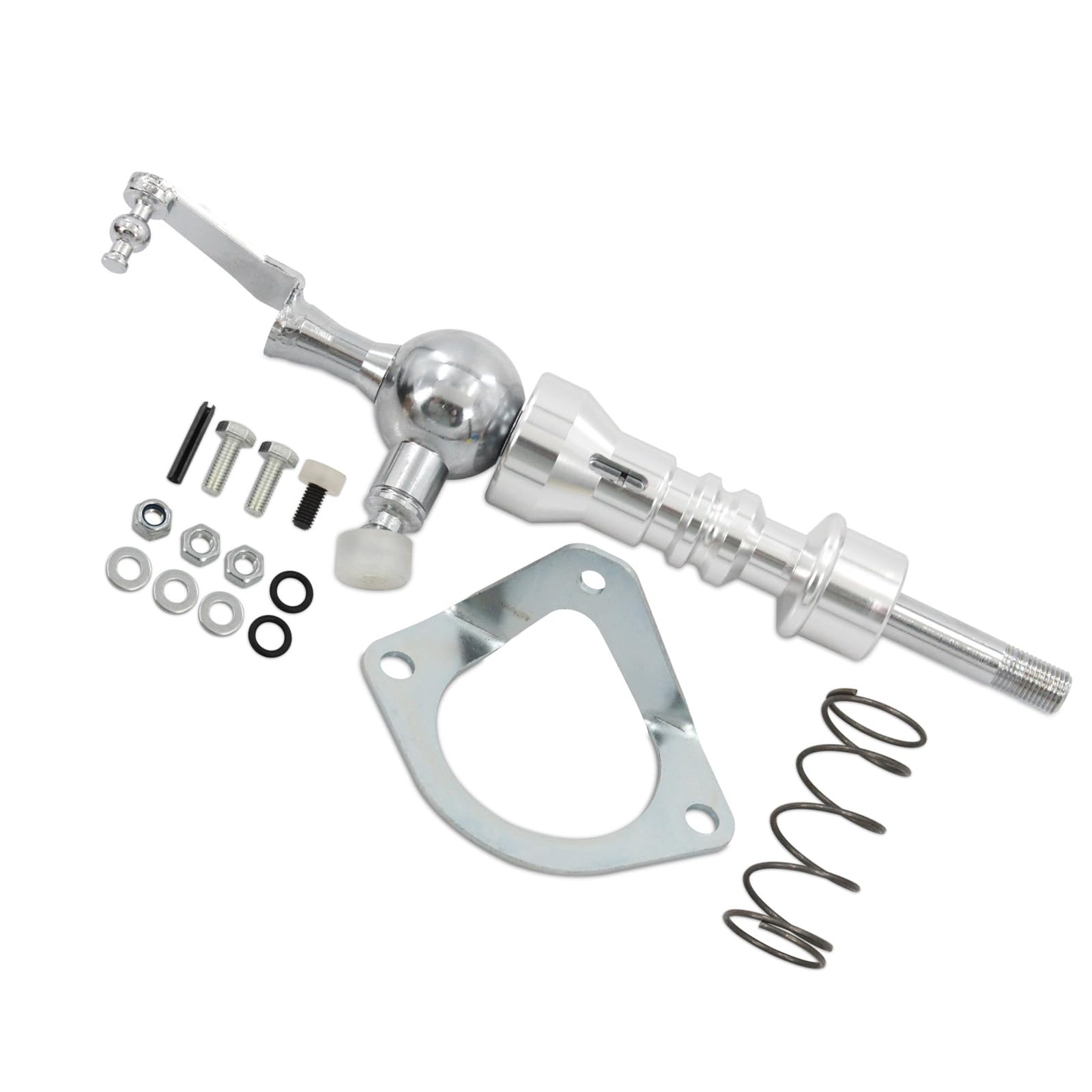 Yrohgkpn Shifter Set Strong Aluminum Short Throw Shifter Enhances Gear Shifts Easy To Use For Vehicle Golf 4/5 Aluminum Short Changes Set Manual Regulator Extension