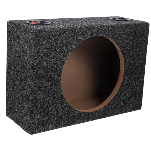 PACKOVE Boîtier De Haut-Parleur Audio pour Voiture Caisson De Basses Bois Boîtier De Haut-Parleur pour Camion Caisson De Basses