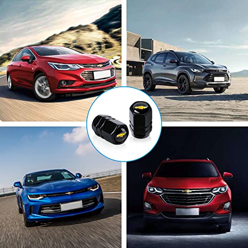 HASLED Tampas de haste de válvula de pneu de liga de alumínio T, adequadas para tampas de haste da s