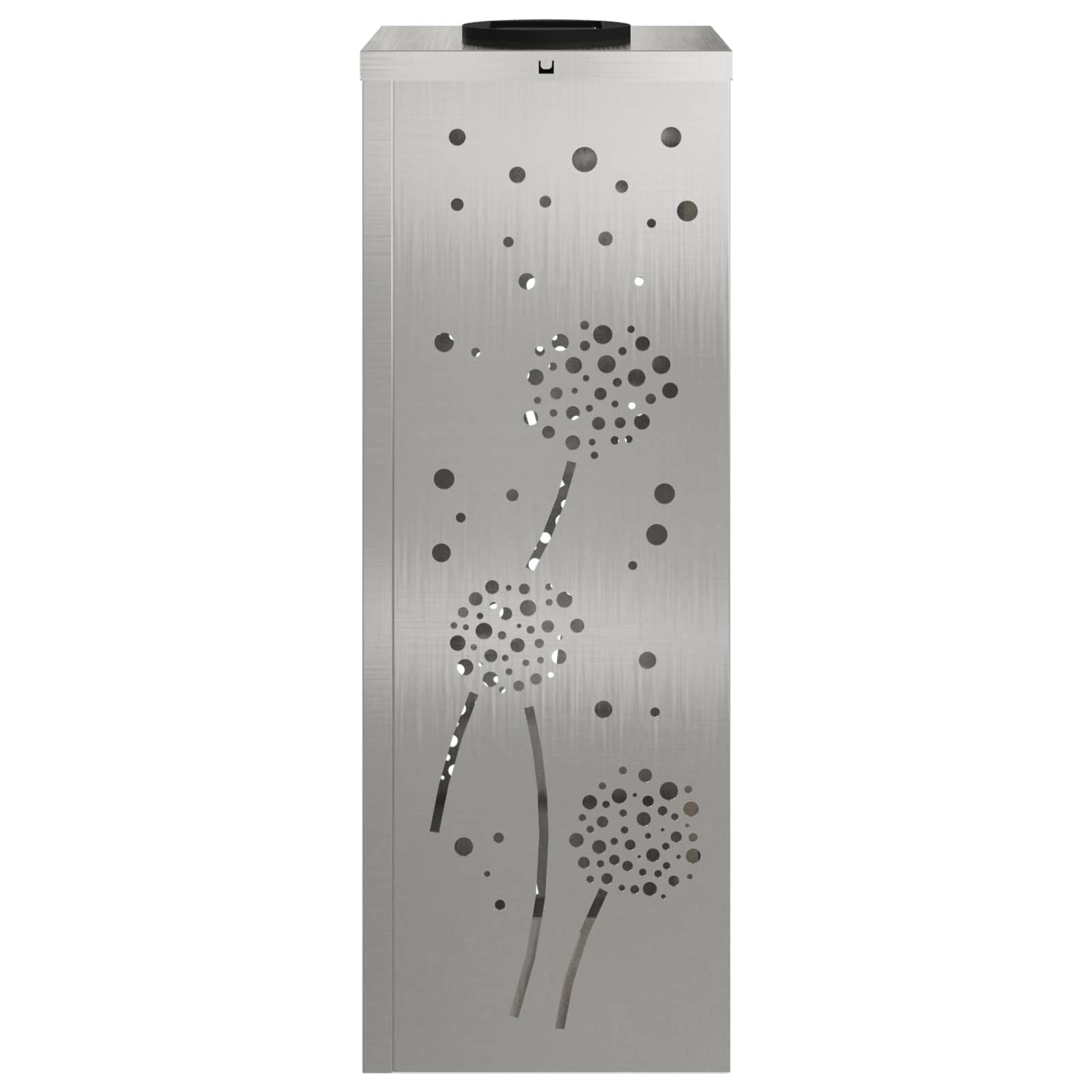 Luce di percorso LED solare 2 pezzi Argento Acciaio Inossidabile Lampada da Esterno per Vialetto, Cortile, Aiuole, Percorsi -M