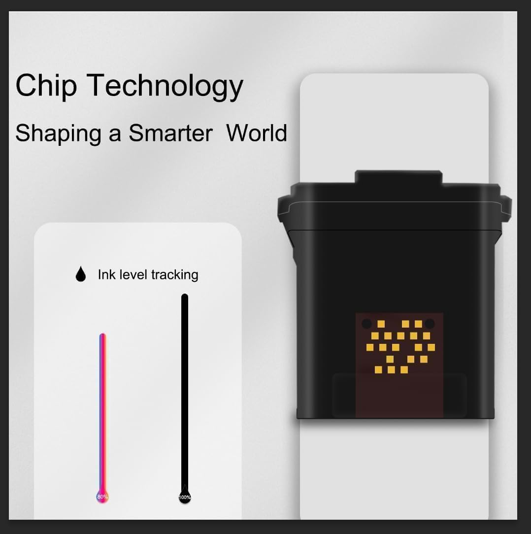 High Yield Ink Cartridge Replacement for KD Verite 5 XXXL for Verite 55W ECO Verite 55 Eco Verite 65XXXL Verite 55XXXL Plus ReManufactured Ink Printer (1 Black1 Pack)