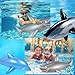 MEZHEN Tiburón Inflable Juguete Inflable Tiburón Piscina para Verano Hawai Decoración Fiesta Playa 3 Piezas Imagen de MEZHEN Tiburón Inflable Juguete Inflable Tiburón Piscina para Verano Hawai Decoración Fiesta Playa 3 Piezas