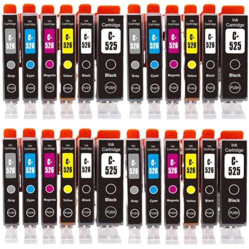 Cartouche CLI526 PGI525 compatible MG5350 pour imprimer les devoirs à la maison