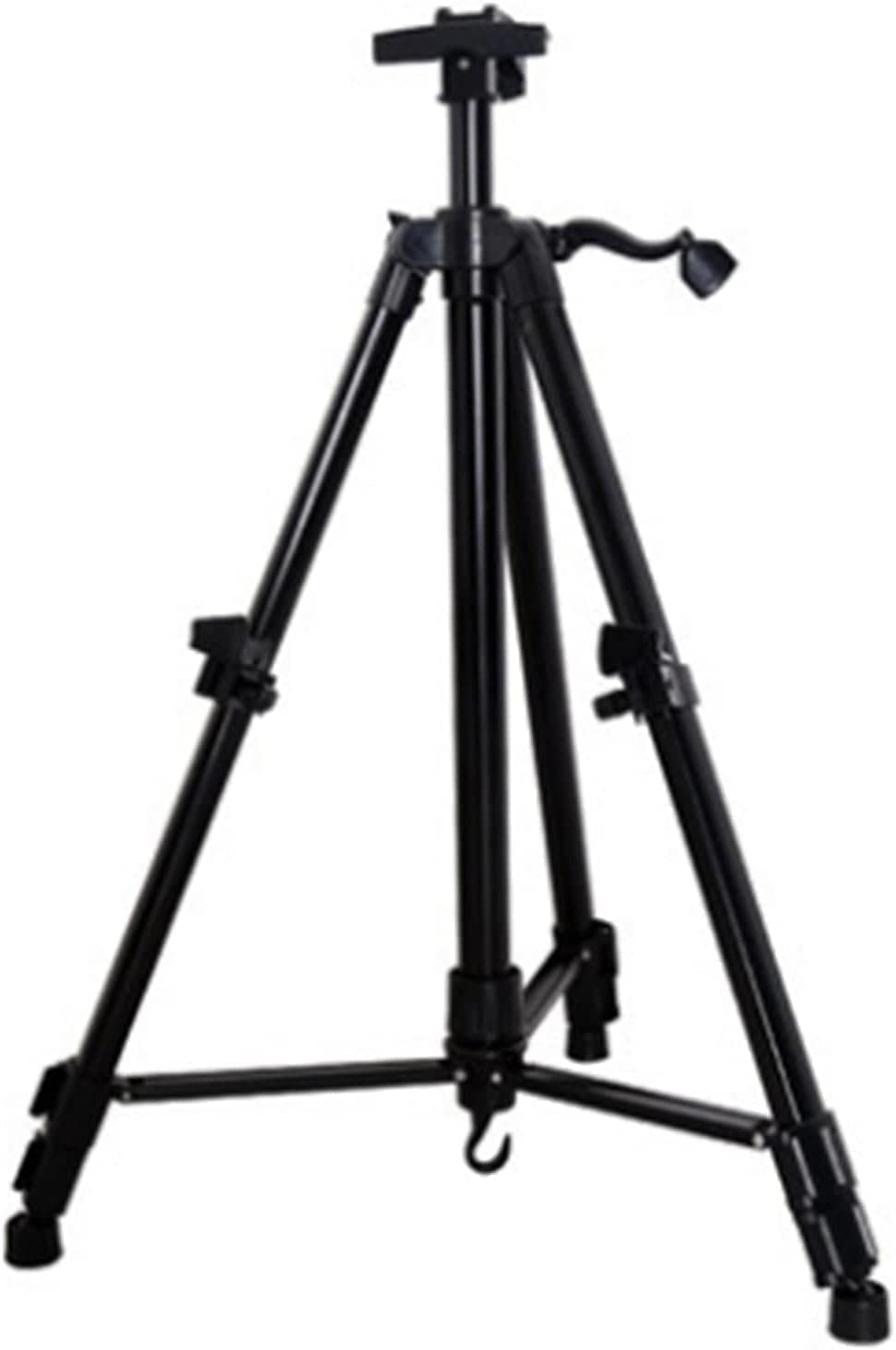 CWCQGH Easel Stand for Painting, Aluminum Alloy Folding Easels Portable Poster Display Holder Professional Painting Tool for Indoor and Outdoor Sketching (Black 160cm)