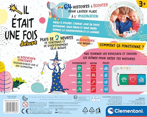 Mon conteur d'histoires Il était une fois + écouteurs Clementoni Jeux - vue 6